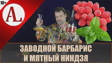Ликёры на водке и леденцах. Заводной барбарис и Мятный ниндзя.  Проект АЛ-Крафт.