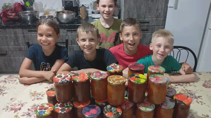 Мама и 💕💕13 детей 💕💕 Два дня в большой семье - Пора заготовок - В меру сладкое абрикосовое варенье