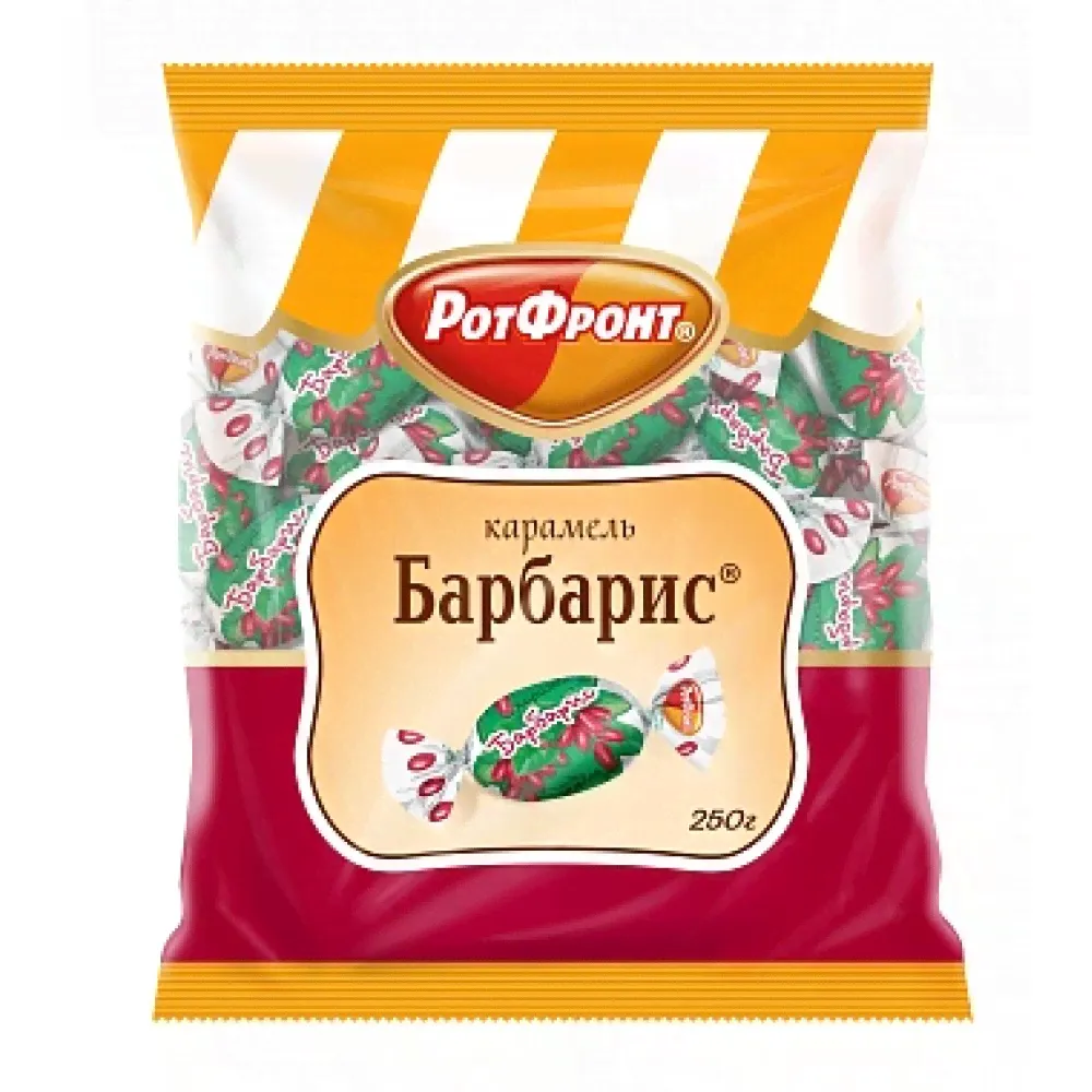 КАРАМЕЛЬ Барбарис фас 1/250 ШТУЧНО