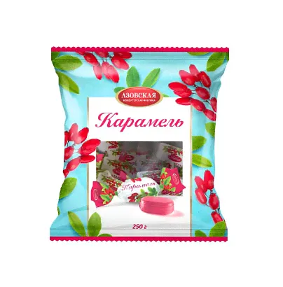 Карамель леденцовая со вкусом Барбарис 250 гр.-0