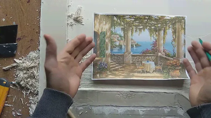 Барельеф прованс 2 урок. Bas-relief 2 lesson