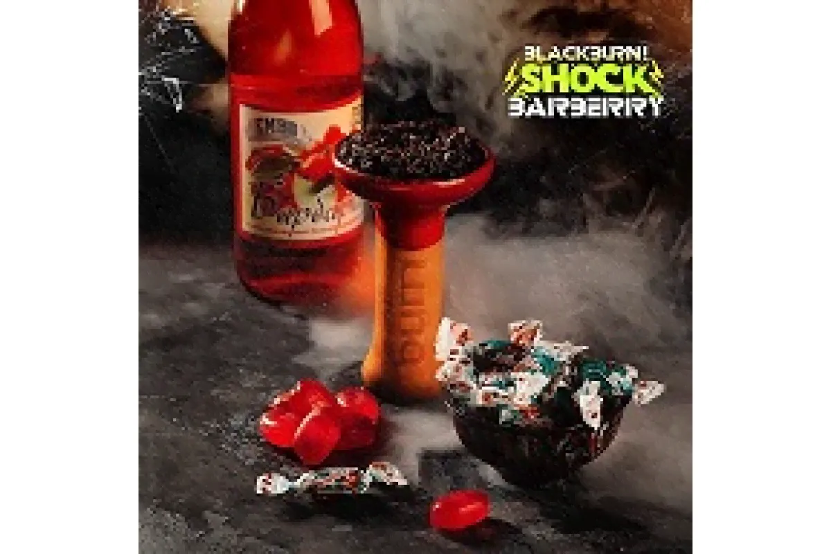 Табак BLACKBURN Barberry Shock (БЛЭКБЕРН Кислый барбарис) 100гр.-0