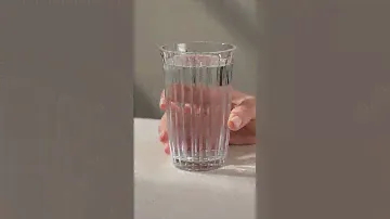 Поддерживайте водный баланс с изысканными стаканами Pasabahce. Сделайте заботу о себе красивой.