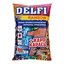 Прикормка DELFI Rainbow карп + карась клубника, барбарис, красн., 800 г