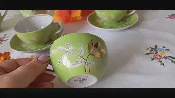 Фарфор.  Дулево,  редкий сервиз 60-х Ива.