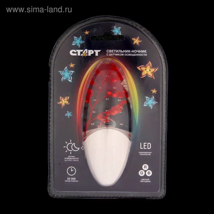Ночник СТАРТ NL 1LED "Барбарис"-0