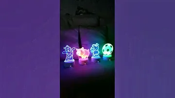 3D ночник, светильник