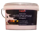 Краска PALIZH акриловая интерьерная моющаяся №312 барбарис 3,7 кг; 11605603