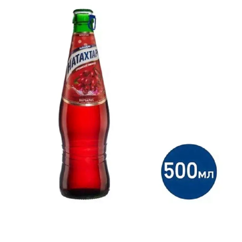Напиток газированный Лимонад Натахтари барбарис 0,5 л (20 штук в упаковке)