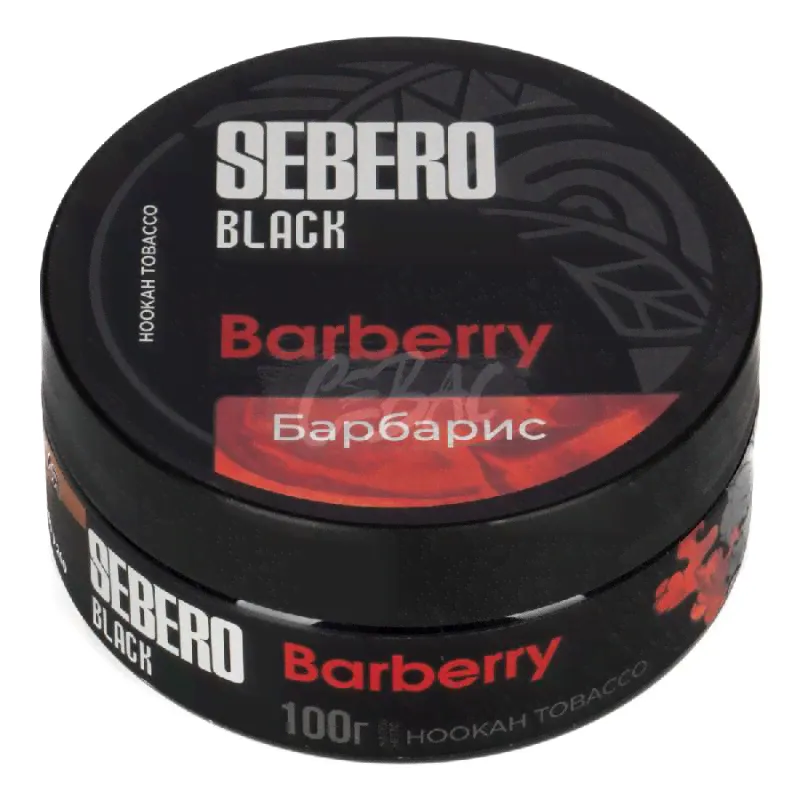 Табак SEBERO BLACK Barberry - Барбарис 100гр-0