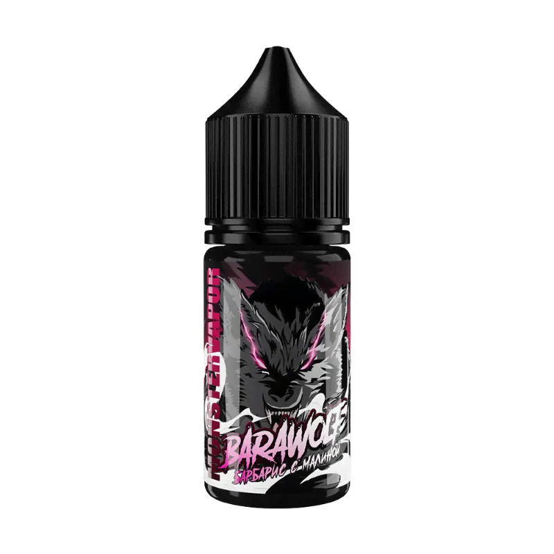 Жидкость Monstervapor Salt - Barawolf (барбарис с малиной) 30 мл (20 мг)-0