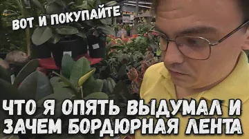 Влог. Поехал в OBI, рассада для дачи. Что я придумал и зачем мне бордюрная лента?