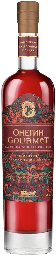 Ликер Онегин, Гурмэ Вишня, Барбарис и Гранат, 200 мл-0