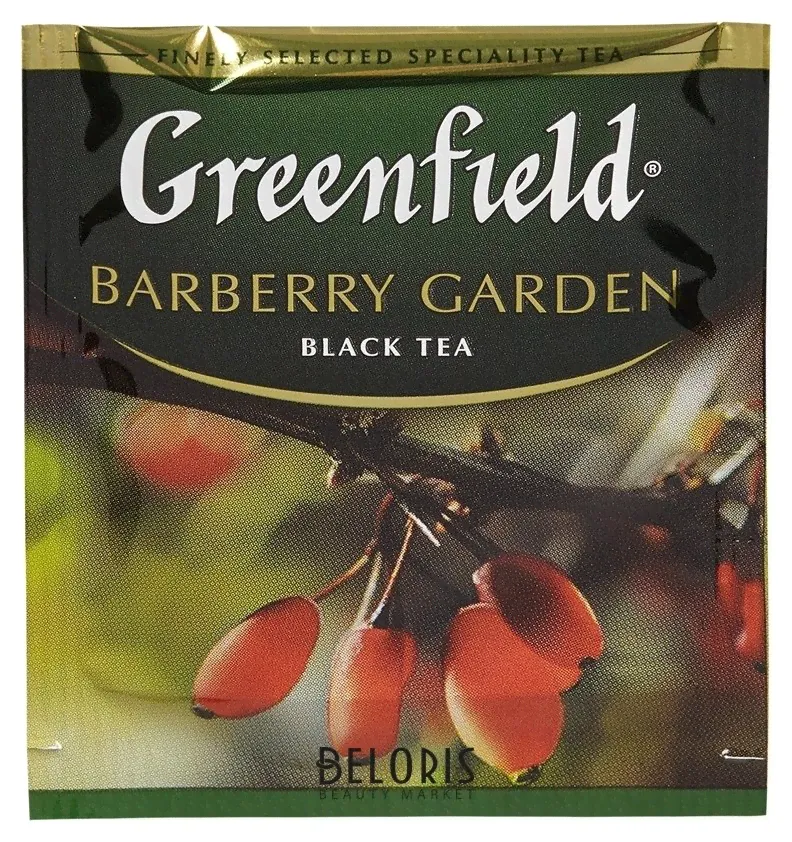 Greenfield Чай Greenfield Barberry Garden барбарис и гибискус,25пак/уп 0710-10